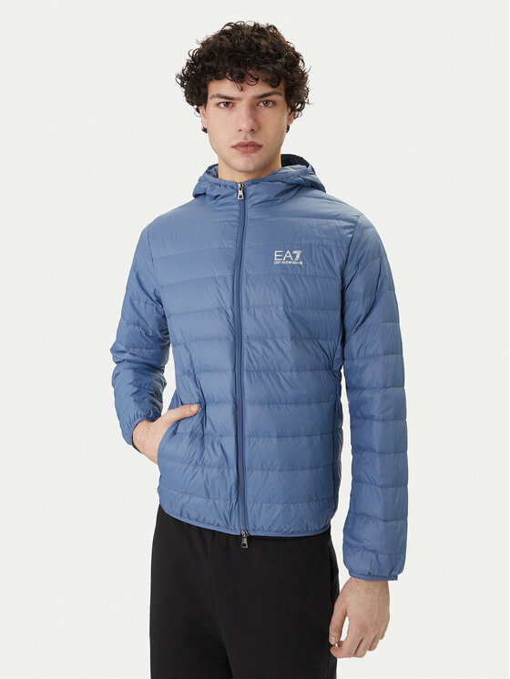 EA7 Emporio Armani Geacă din puf 8NPB24 PNGPZ UB064 Albastru Regular Fit