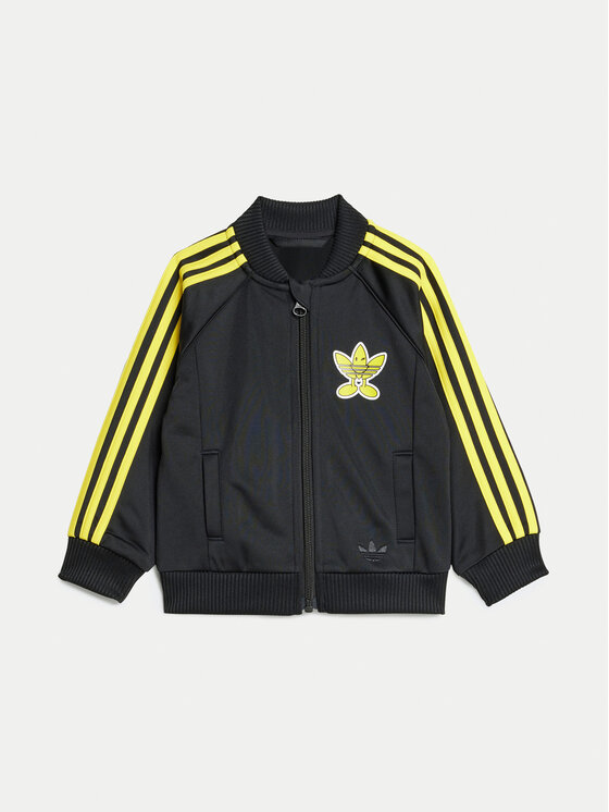 adidas adidas Tepláková súprava Smiley World SST JD2874 Čierna Regular Fit
