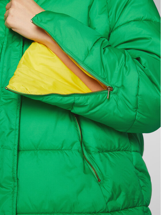 PINKO PINKO Ziemas jaka Brunella 1G17Z3 A082 Zaļš Relaxed Fit