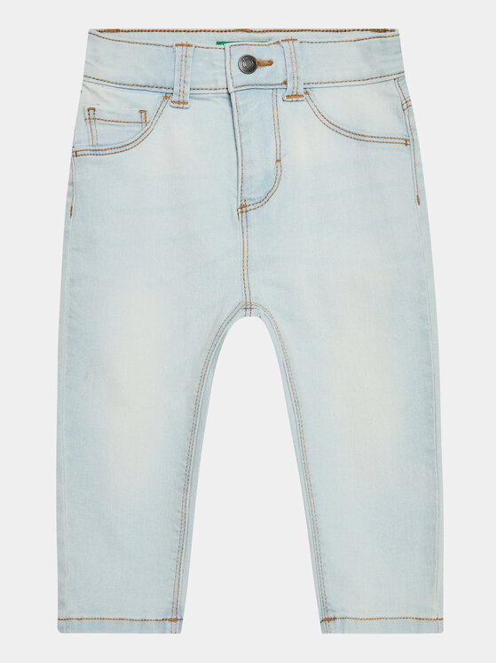 United Colors Of Benetton Blugi 4DURGE00D Albastru Slim Fit