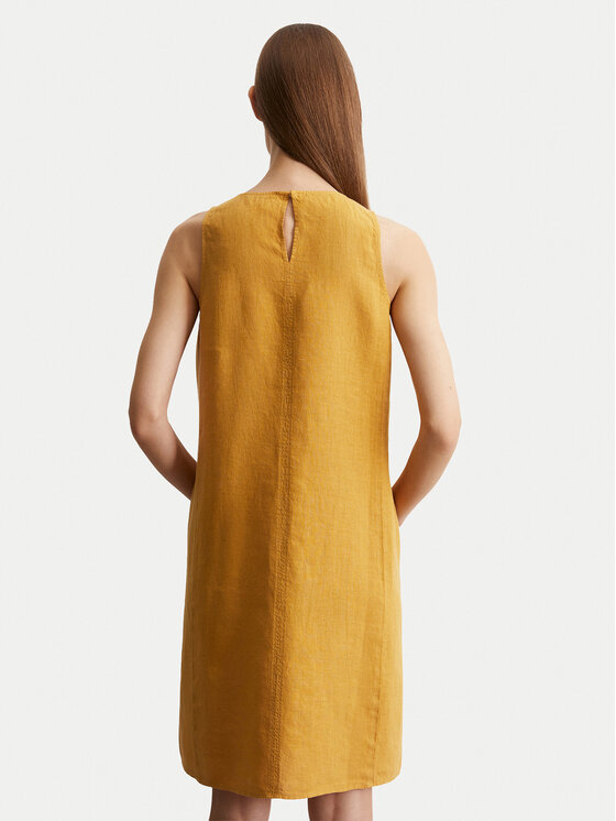 Marc O'Polo Marc O'Polo Sommerkleid 516 0112 21237 Gelb Regular Fit