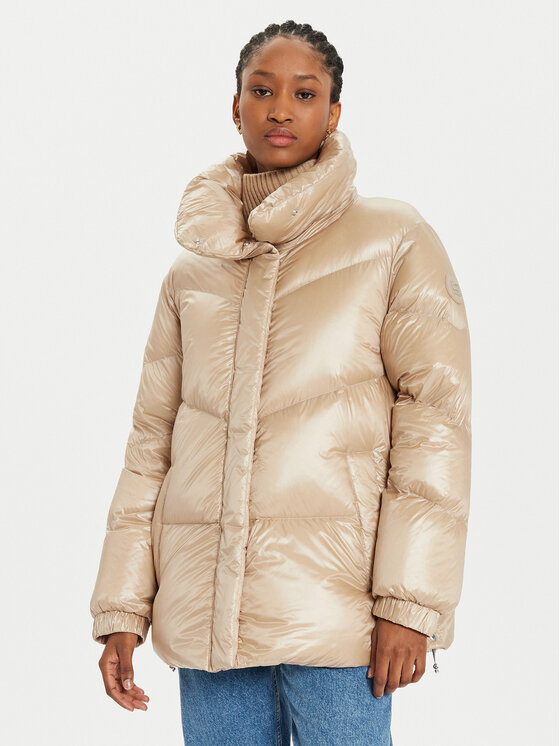 Woolrich Woolrich Pūkinė striukė Aliquippa CFWWOU0925FRUT3085 Smėlio Regular Fit