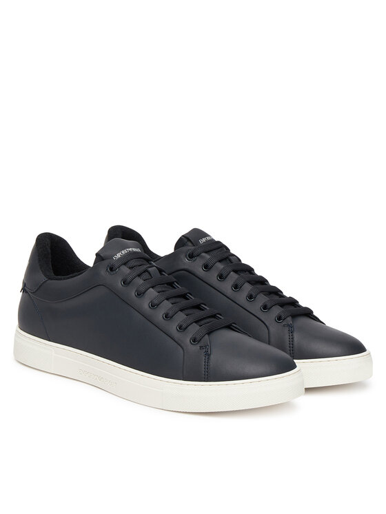 Emporio Armani Emporio Armani Sneakersy EM003844 AF20004 U8139 Granatowy