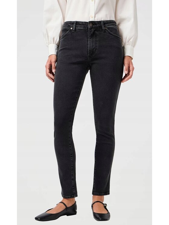Wrangler Wrangler Jeans Sienna 635 Nero Skinny Fit