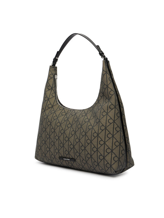 Calvin Klein Calvin Klein Borsetta Emblem Jacquard LV04F3635G Cachi