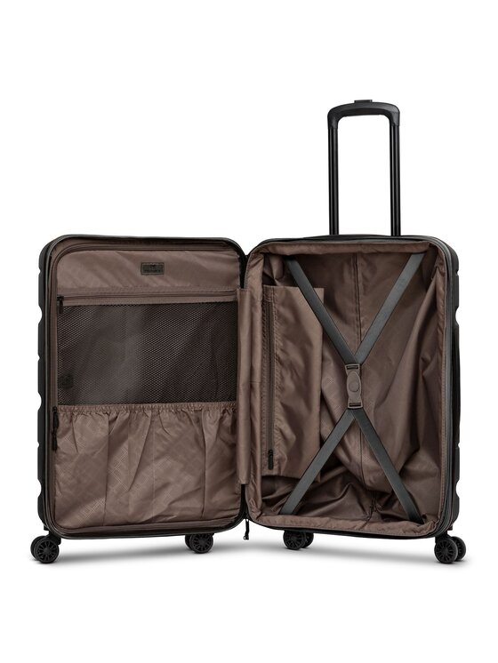 Franky Franky Walizka średnia 289136 Czarny