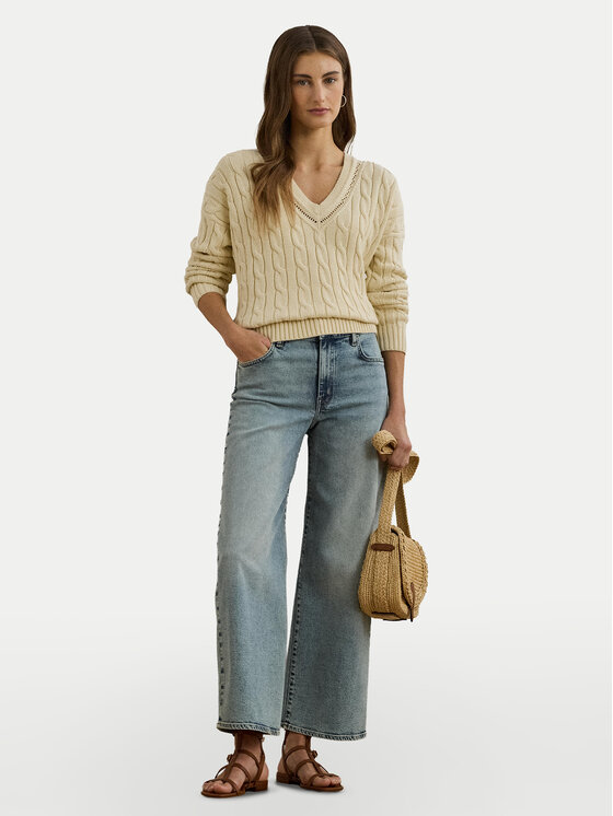 LAUREN RALPH LAUREN LAUREN RALPH LAUREN Svetr 200971374002 Béžová Relaxed Fit