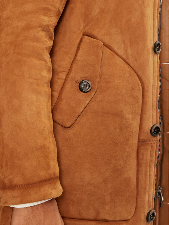 Milestone Milestone Зимове пальто Gabriel 431629 21035 Коричневий Regular Fit