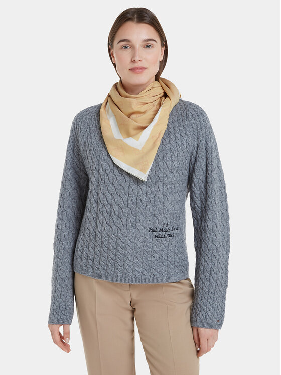 Tommy Hilfiger Tommy Hilfiger Хустка Th Prep Square AW0AW16187 Бежевий