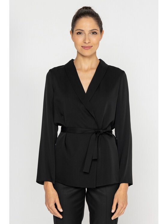 Marynarka Deni Cler Milano, Rozmiar 46, Czarny, T-DC-6069-D5-80-90-1