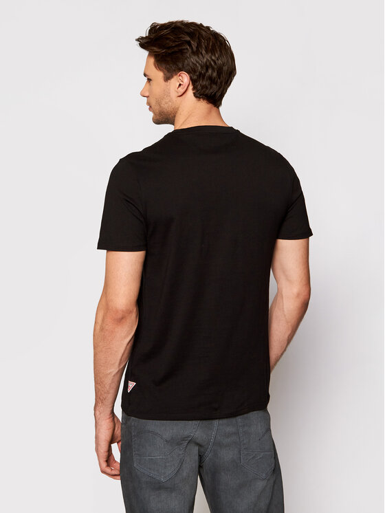 Guess Guess Футболка M1GI0G K8FQ1 Чорний Slim Fit
