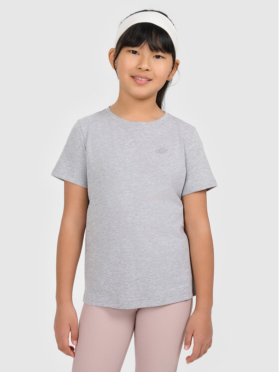 4F 4F T-Shirt NOS Szary Oversize