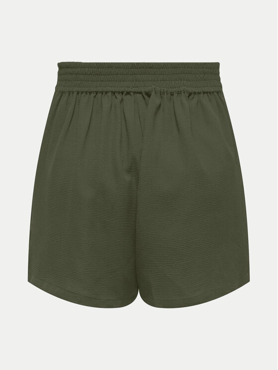 ONLY ONLY Szorty materiałowe Nova 15325521 Zielony Regular Fit