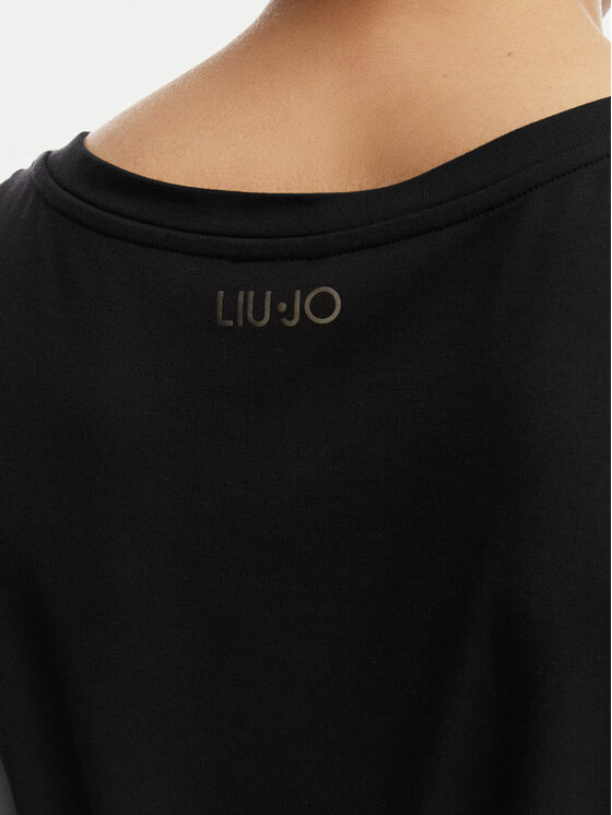 Liu Jo Beachwear Liu Jo Beachwear Φόρεμα καθημερινό VA6127 JS360 Μαύρο Regular Fit