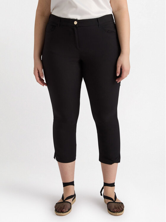 Fiorella Rubino Fiorella Rubino Pantaloni di tessuto P155L002143N033 Nero Regular Fit