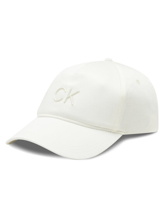 Șapcă Calvin Klein K60K610996 Alb