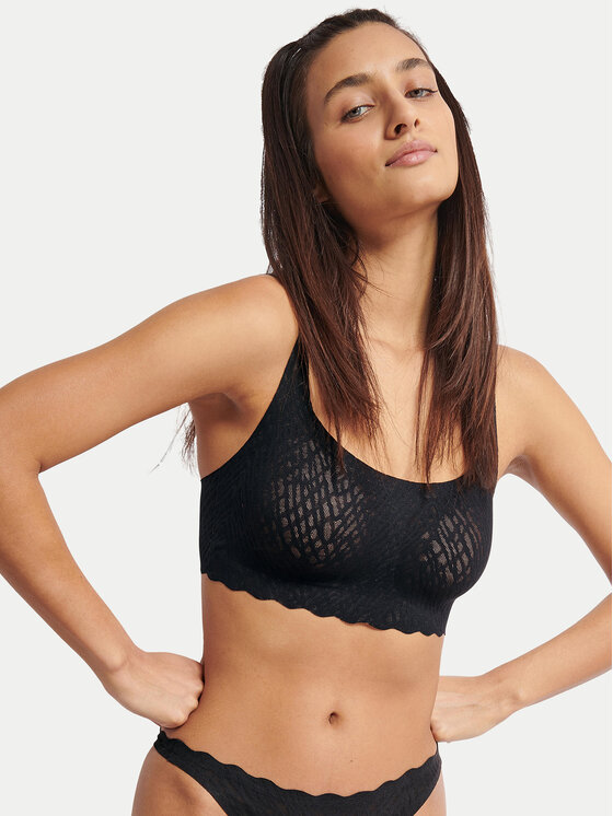Sloggi Sloggi Reggiseno top Zero Feel Bliss 10219678 Nero
