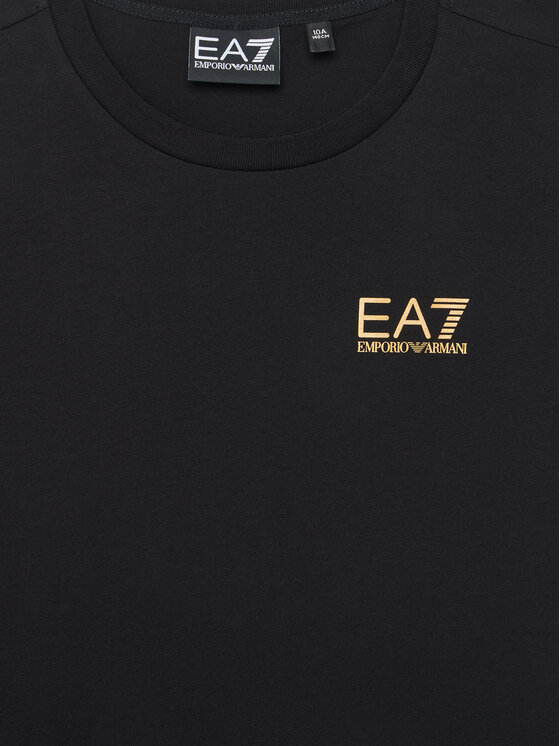 EA7 Emporio Armani EA7 Emporio Armani T-Shirt 7B000020 AF10378 MC004 Czarny Regular Fit