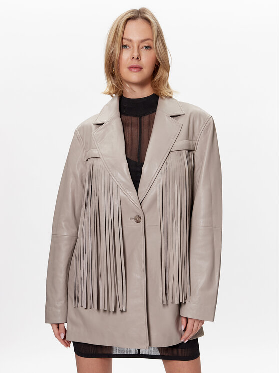 Gestuz Gestuz Sacou Avivagz 10906967 Gri Regular Fit