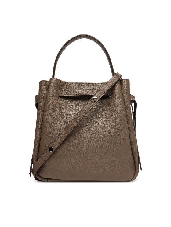 Tory Burch Tory Burch Ročna torba Romy Bucket Bag 166982 Rjava