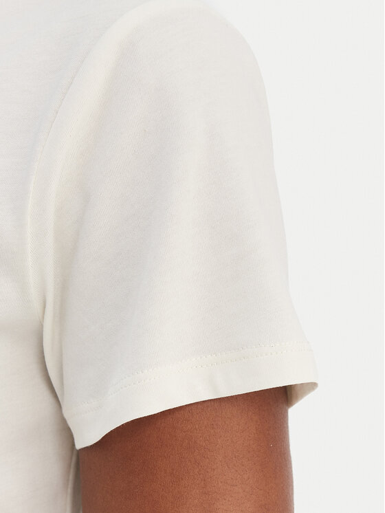 Liu Jo Sport Liu Jo Sport Tricou TA6056 JS923 Écru Regular Fit