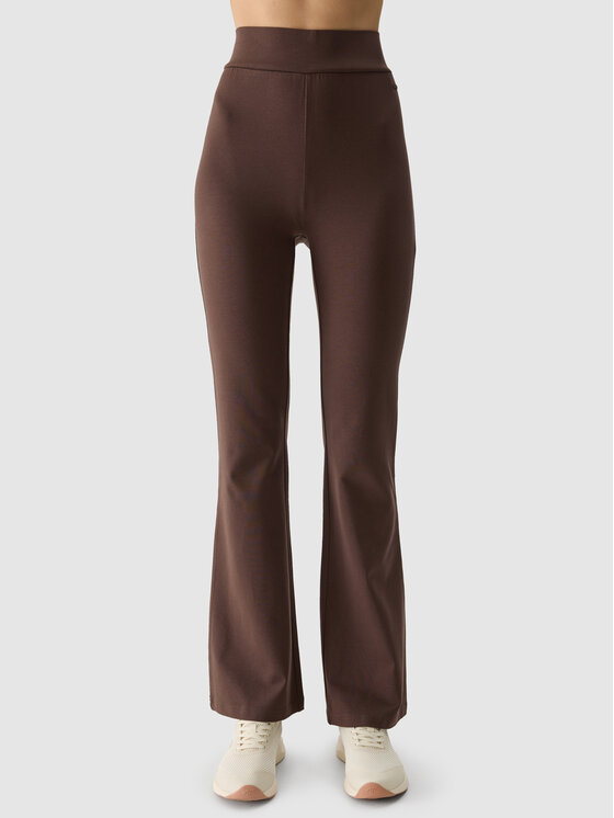 4F 4F Leggings 4FWSS24TTIGF149-80S Marrone
