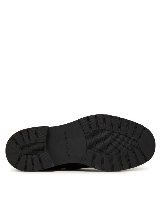 Tommy Hilfiger Tommy Hilfiger Kotníková obuv Cleated W Moc FM0FM05599 Černá