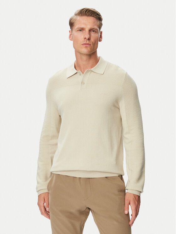 BOSS BOSS Pullover Momentum-X PL 50568962 Beige Regular Fit