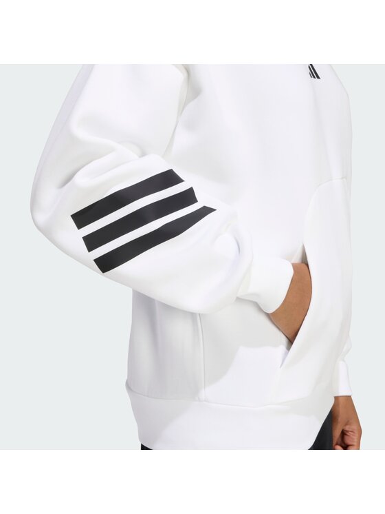 adidas adidas Bluza Future Icons Biały Loose Fit