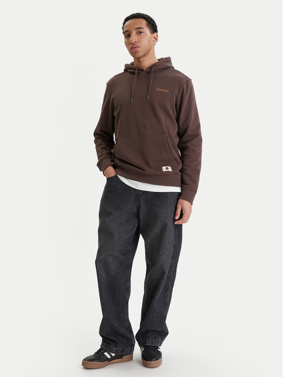 Element Element Pulóver SBXE Prevent ELYSF00262 Barna Regular Fit