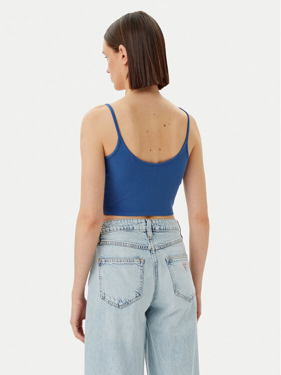 Guess Guess Top V5GP16 K8RT2 Blau Regular Fit