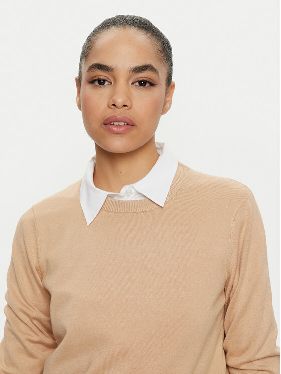 U.S. Polo Assn. U.S. Polo Assn. Sweater WUP0394 Bézs Regular Fit