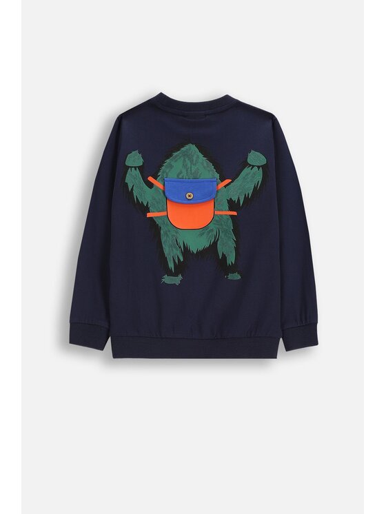 Coccodrillo Coccodrillo T-Shirt ZC5143102YBK-015 Granatowy Regular Fit