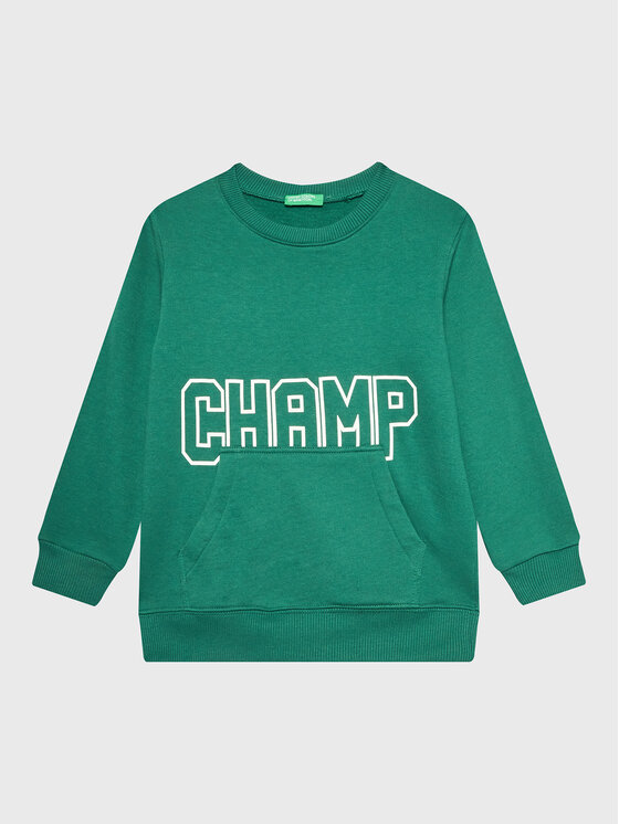 United Colors Of Benetton United Colors Of Benetton Sweatshirt 3JLXC107O Grün Regular Fit