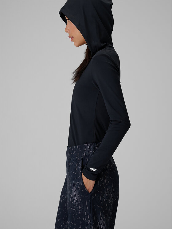 4F 4F Bluza SHADOWS ON MARS Czarny Slim Fit