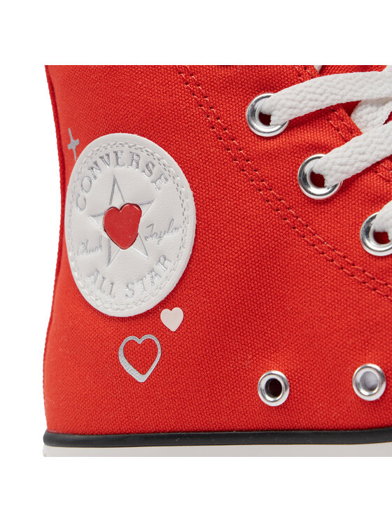 Converse Converse Tenisice Chuck Taylor All Star Y2K Heart A09117C Crvena