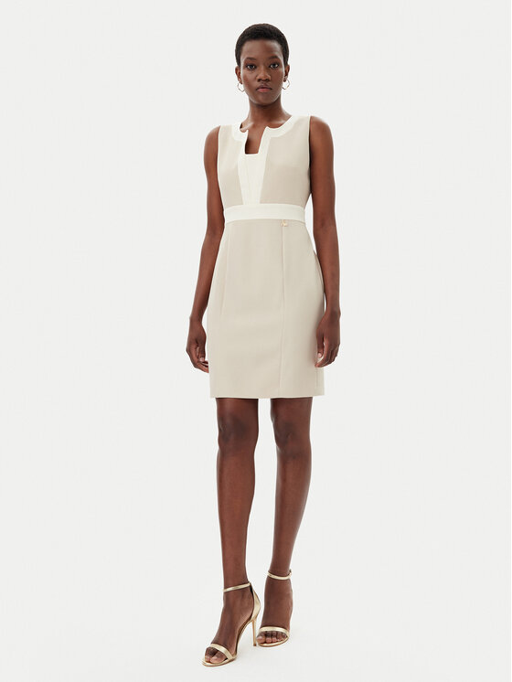 ARTIGLI ARTIGLI Abito da cocktail ACAB000933 Beige Regular Fit