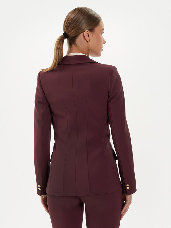 Elisabetta Franchi Elisabetta Franchi Pintsak GI-094-46E2-V500 Bordoopunane Regular Fit