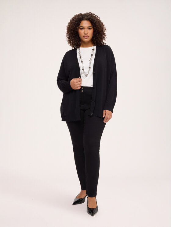 Fiorella Rubino Fiorella Rubino Maglione M348E002407N033 Nero Over Fit