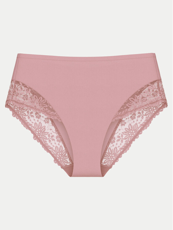 Triumph Triumph Figi klasyczne z wysokim stanem Ladyform Soft Maxi 10210671 Różowy