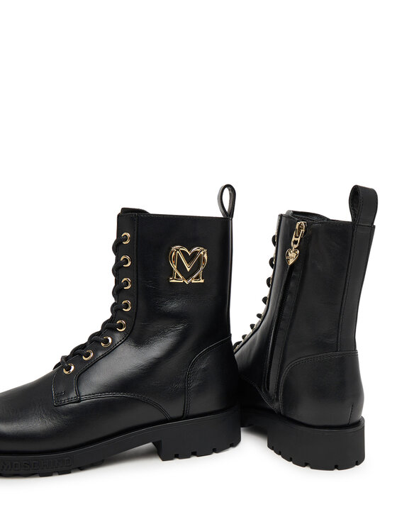 LOVE MOSCHINO LOVE MOSCHINO Kotníková obuv JA24254G0NIA0000 Černá