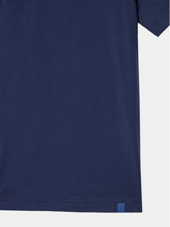 United Colors Of Benetton United Colors Of Benetton Majica 3I1XC109W Mornarsko modra Regular Fit