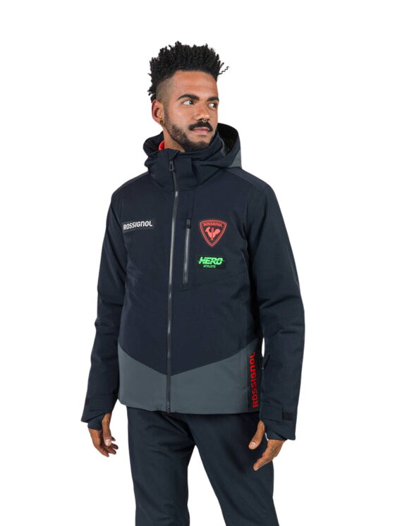 Rossignol Rossignol Kurtka narciarska Hero Blackside Czarny Basic Fit