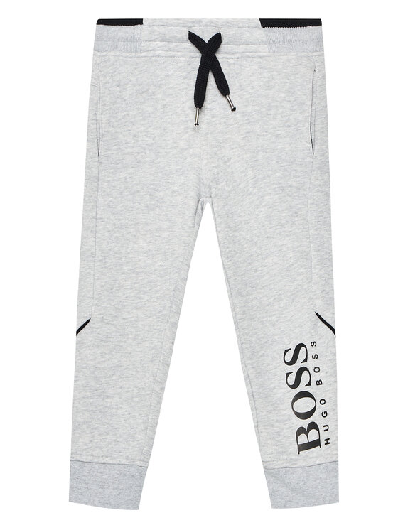 BOSS Boss Спортивні штани J24M35 D Сірий Regular Fit
