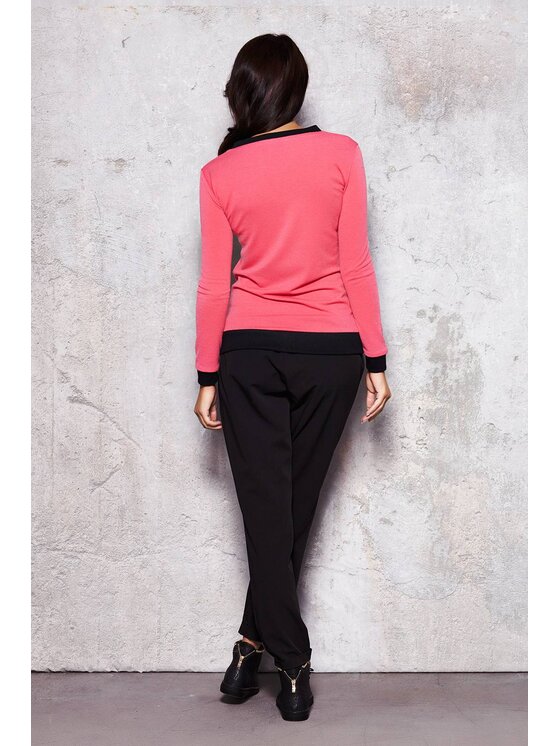 Infinite You Infinite You Kardigan M014 Różowy Basic Fit