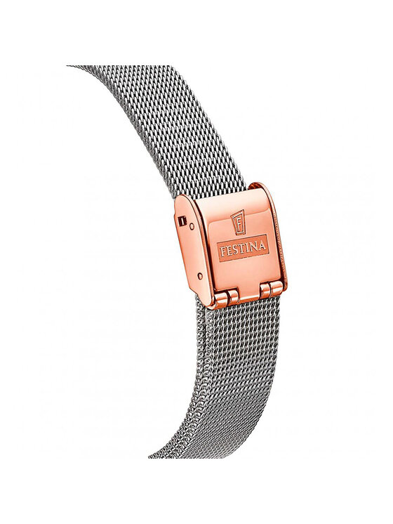 Festina Festina Zegarek F20581-1 Srebrny