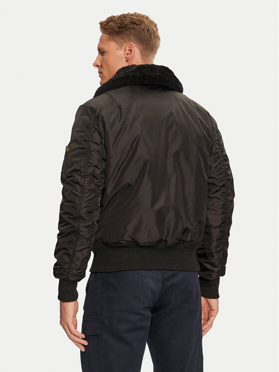 Alpha Industries Alpha Industries Kurtka bomber 143104 Czarny Regular Fit