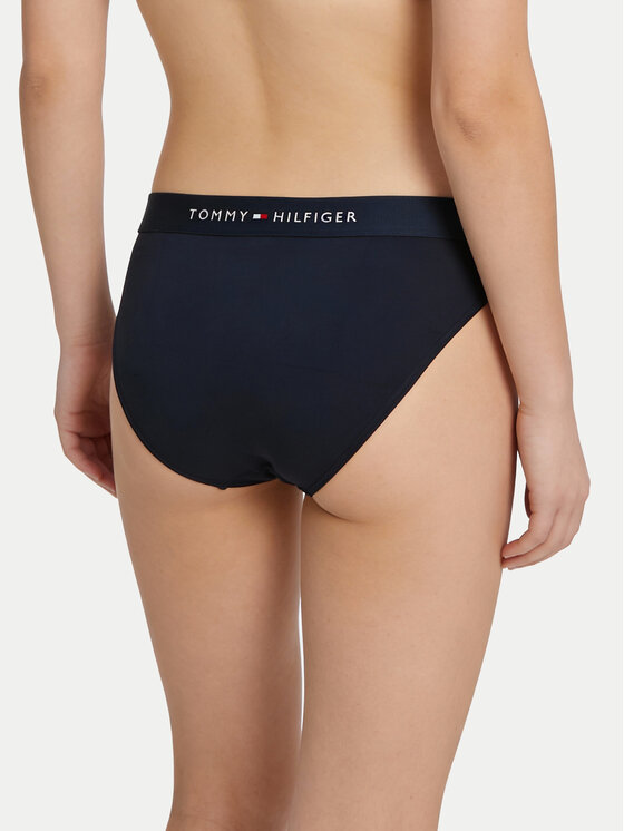Tommy Hilfiger Tommy Hilfiger Bikinio apačia UW0UW06363 Tamsiai mėlyna