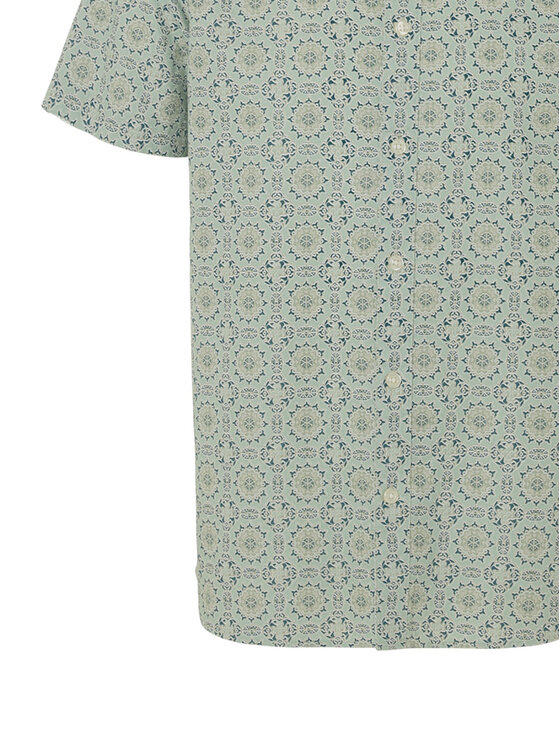 Selected Homme Selected Homme Koszula New Linen 16079053 Zielony Regular Fit