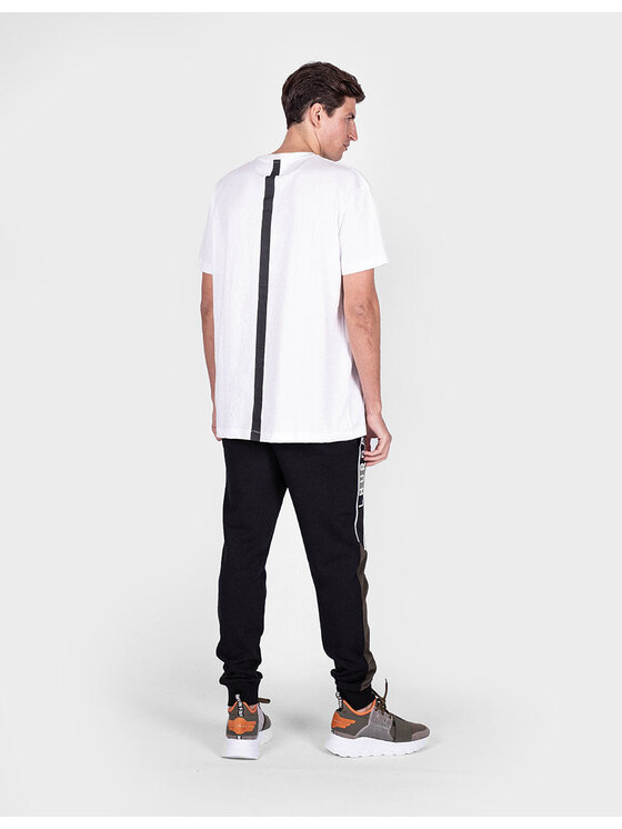 Les Hommes Les Hommes T-Shirt URG820P UG814 | Oversized T-Shirt Bílá Oversize